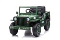 Auto Na Akumulator JH-103 Wojskowa Zieleń 4x4 LEAN CARS