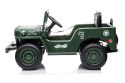 Auto Na Akumulator JH-103 Wojskowa Zieleń 4x4 LEAN CARS
