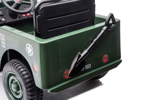 Auto Na Akumulator JH-103 Wojskowa Zieleń 4x4 LEAN CARS Auto Na Akumulator JH-103 Wojskowa Zieleń 4x4 LEAN CARS