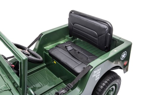 Auto Na Akumulator JH-103 Wojskowa Zieleń 4x4 LEAN CARS Auto Na Akumulator JH-103 Wojskowa Zieleń 4x4 LEAN CARS