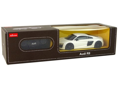 Auto R/C Audi R8 1:24 Rastar Białe Rastar Auto R/C Audi R8 1:24 Rastar Białe Rastar