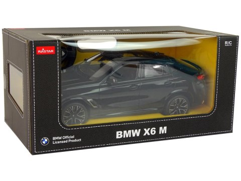 Auto R/C Bmw X6 M 1:14 Rastar Czarne Rastar Auto R/C Bmw X6 M 1:14 Rastar Czarne Rastar