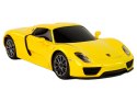 Auto R/C Porsche 918 1:24 Rastar Żółte Rastar