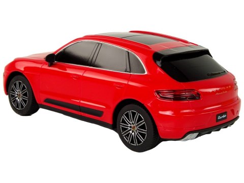 Auto R/C Porsche Macan Turbo 1:24 Rastar Czerwony Rastar Auto R/C Porsche Macan Turbo 1:24 Rastar Czerwony Rastar