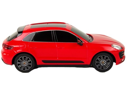 Auto R/C Porsche Macan Turbo 1:24 Rastar Czerwony Rastar Auto R/C Porsche Macan Turbo 1:24 Rastar Czerwony Rastar