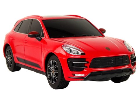 Auto R/C Porsche Macan Turbo 1:24 Rastar Czerwony Rastar Auto R/C Porsche Macan Turbo 1:24 Rastar Czerwony Rastar