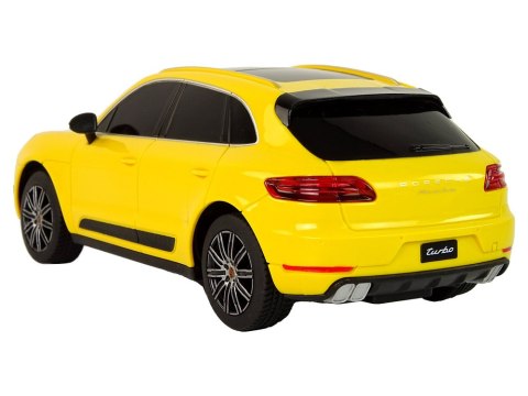 Auto R/C Porsche Macan Turbo 1:24 Rastar Żółty Rastar Auto R/C Porsche Macan Turbo 1:24 Rastar Żółty Rastar