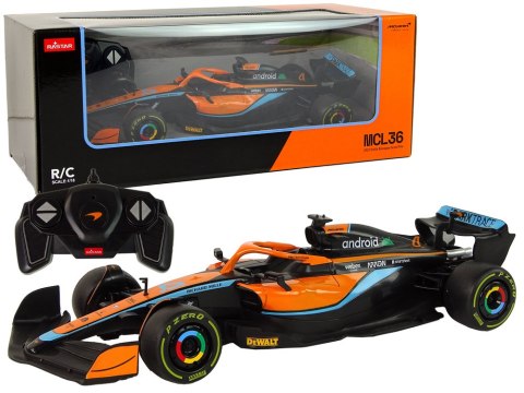Auto R/C Wyścigówka McLaren F1 1:18 Pomarańczowy Rastar Auto R/C Wyścigówka McLaren F1 1:18 Pomarańczowy Rastar