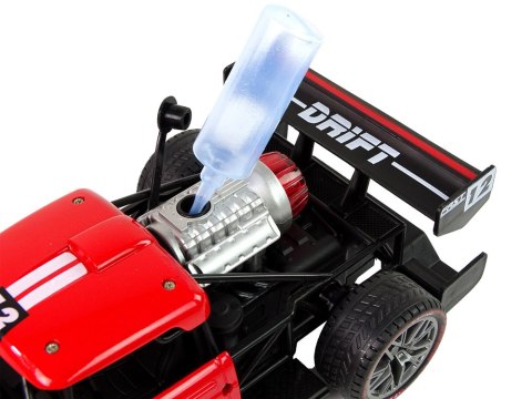 Auto Zdalnie Sterowane Sportowe R/C 1:16 Czerwone Para Wodna LEAN Toys Auto Zdalnie Sterowane Sportowe R/C 1:16 Czerwone Para Wodna LEAN Toys