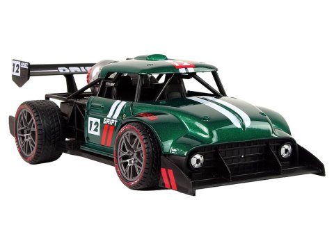 Auto Zdalnie Sterowane Sportowe R/C 1:16 Zielone Para Wodna LEAN Toys Auto Zdalnie Sterowane Sportowe R/C 1:16 Zielone Para Wodna LEAN Toys