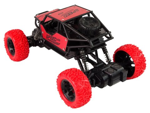 Auto Zdalnie Sterowane Terenowe R/C 1:18 Czerwone LEAN Toys Auto Zdalnie Sterowane Terenowe R/C 1:18 Czerwone LEAN Toys