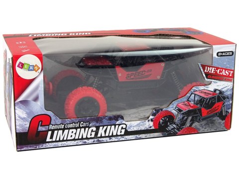 Auto Zdalnie Sterowane Terenowe R/C 1:18 Czerwone LEAN Toys Auto Zdalnie Sterowane Terenowe R/C 1:18 Czerwone LEAN Toys