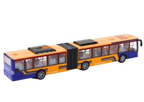 Autobus Miejski Przegubowy Zdalnie Sterowany RC Pomarańczowy LEAN Toys Autobus Miejski Przegubowy Zdalnie Sterowany RC Pomarańczowy LEAN Toys