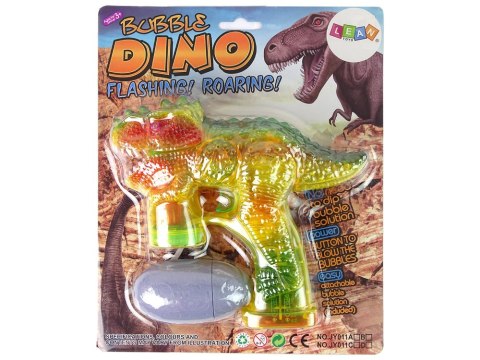 Bańki Mydlane Dinozaur Płyn Do Baniek Jajko LEAN Toys Bańki Mydlane Dinozaur Płyn Do Baniek Jajko LEAN Toys