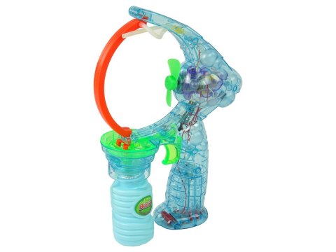 Bańki Mydlane Pistolet 24 cm Światła Dźwięki LEAN Toys Bańki Mydlane Pistolet 24 cm Światła Dźwięki LEAN Toys
