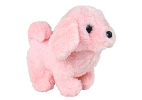 Chodzący Piesek Zabawka Interaktywna Szczekający Różowy LEAN Toys Chodzący Piesek Zabawka Interaktywna Szczekający Różowy LEAN Toys