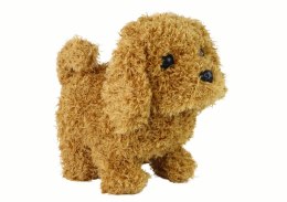 Chodzący Piesek Zabawka Interaktywna Szczekający Szczeniak Brązowy LEAN Toys