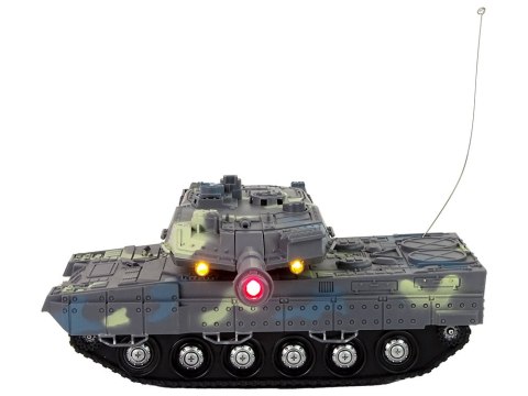 Czołg Wojskowy Zdalnie Sterowany Moro Odgłosy Strzelania LEAN Toys Czołg Wojskowy Zdalnie Sterowany Moro Odgłosy Strzelania LEAN Toys