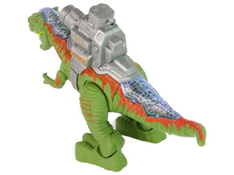 Dinozaur z Katapultą Chodzi Strzela Zielony LEAN Toys Dinozaur z Katapultą Chodzi Strzela Zielony LEAN Toys