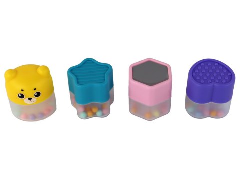 Domek Sorter Interaktywny Różowy Puzzle Edukacyjny LEAN Toys Domek Sorter Interaktywny Różowy Puzzle Edukacyjny LEAN Toys