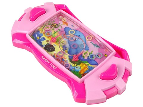 Gra Wodna Zręcznościowa Delfin Konsola Różowa LEAN TOYS Gra Wodna Zręcznościowa Delfin Konsola Różowa LEAN TOYS