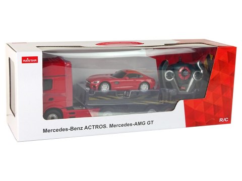 Laweta Autko R/C Mercedes-Benz 1:26 Czerwone Rastar Laweta Autko R/C Mercedes-Benz 1:26 Czerwone Rastar