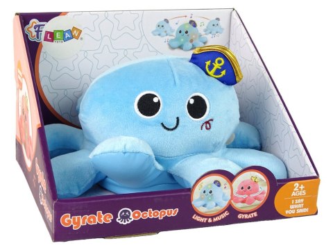 Maskotka Ośmiornica Światła Dźwięki Niebieska LEAN Toys Maskotka Ośmiornica Światła Dźwięki Niebieska LEAN Toys