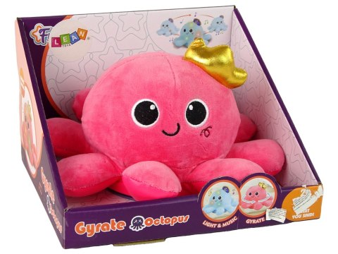 Maskotka Ośmiornica Światła Dźwięki Różowa LEAN Toys Maskotka Ośmiornica Światła Dźwięki Różowa LEAN Toys