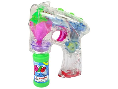 Maszyna do Baniek Mydlanych Pistolet Kolorowa LEAN Toys Maszyna do Baniek Mydlanych Pistolet Kolorowa LEAN Toys