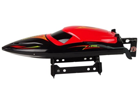 Motorówka R/C 2,4G Czerwona 35 KM/H LEAN Toys Motorówka R/C 2,4G Czerwona 35 KM/H LEAN Toys