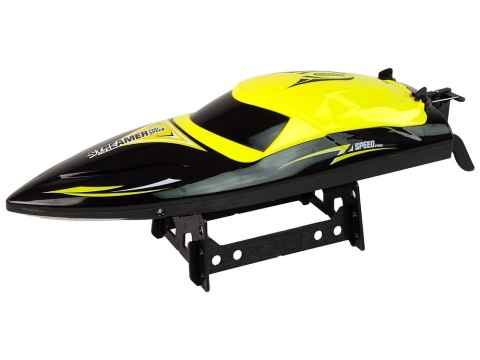 Motorówka R/C 2,4G Żółta 35 KM/H LEAN Toys Motorówka R/C 2,4G Żółta 35 KM/H LEAN Toys