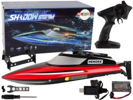 Motorówka R/C Zdalnie Sterowana 2.4G Czerwona 20-25 KM/H LEAN Toys