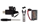 Motorówka R/C Zdalnie Sterowana 2.4G Czerwona 20-25 KM/H LEAN Toys