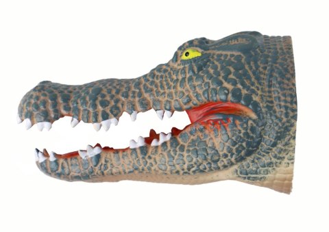 Pacynka na Rękę Krokodyl Zwierzątko Szary LEAN Toys Pacynka na Rękę Krokodyl Zwierzątko Szary LEAN Toys
