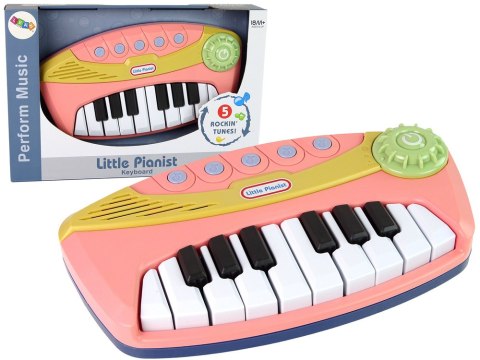 Pianino Interaktywne Różowe Little Pianist LEAN Toys Pianino Interaktywne Różowe Little Pianist LEAN Toys