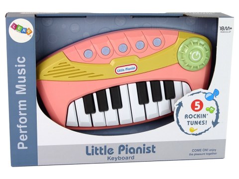 Pianino Interaktywne Różowe Little Pianist LEAN Toys Pianino Interaktywne Różowe Little Pianist LEAN Toys