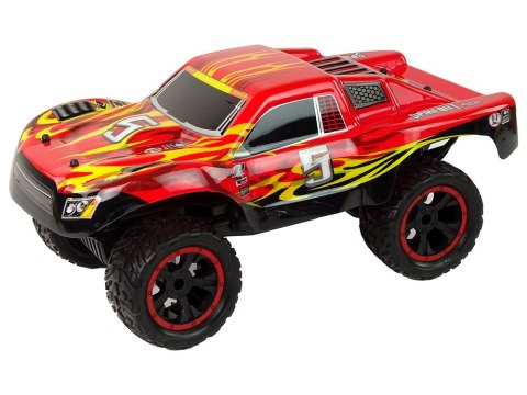 Samochód Terenowy Zdalnie Sterowany R/C 1:12 20 km/h Czerwony LEAN Toys Samochód Terenowy Zdalnie Sterowany R/C 1:12 20 km/h Czerwony LEAN Toys