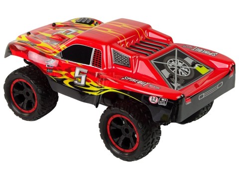 Samochód Terenowy Zdalnie Sterowany R/C 1:12 20 km/h Czerwony LEAN Toys Samochód Terenowy Zdalnie Sterowany R/C 1:12 20 km/h Czerwony LEAN Toys