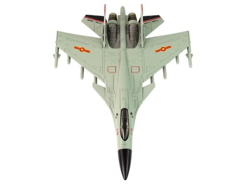 Samolot Myśliwski Napęd Frykcyjny 1:72 Szary LEAN Toys Samolot Myśliwski Napęd Frykcyjny 1:72 Szary LEAN Toys