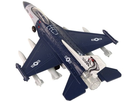 Samolot Napęd Frykcyjny Światła Dźwięki 1:72 Granatowy LEAN Toys Samolot Napęd Frykcyjny Światła Dźwięki 1:72 Granatowy LEAN Toys
