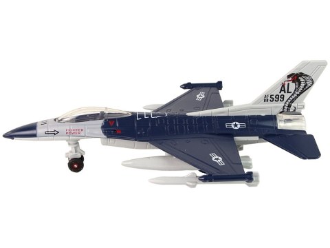 Samolot Napęd Frykcyjny Światła Dźwięki 1:72 Granatowy LEAN Toys Samolot Napęd Frykcyjny Światła Dźwięki 1:72 Granatowy LEAN Toys