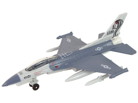 Samolot Napęd Frykcyjny Światła Dźwięki 1:72 Szary LEAN Toys Samolot Napęd Frykcyjny Światła Dźwięki 1:72 Szary LEAN Toys