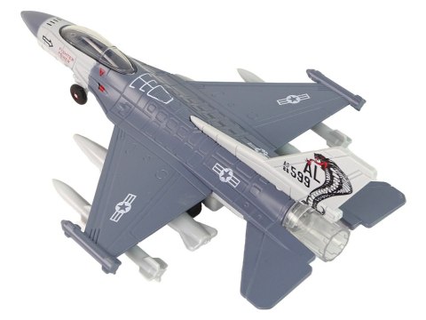 Samolot Napęd Frykcyjny Światła Dźwięki 1:72 Szary LEAN Toys Samolot Napęd Frykcyjny Światła Dźwięki 1:72 Szary LEAN Toys