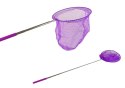 Siatka Na Motyle Owady Składana Teleskopowa 85 cm Fioletowa LEAN TOYS