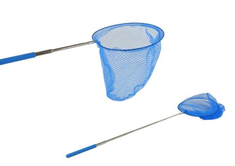Siatka Na Motyle Owady Składana Teleskopowa 85 cm Niebieska LEAN TOYS Siatka Na Motyle Owady Składana Teleskopowa 85 cm Niebieska LEAN TOYS