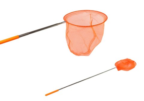 Siatka Na Motyle Owady Składana Teleskopowa 85 cm Pomarańczowa LEAN TOYS Siatka Na Motyle Owady Składana Teleskopowa 85 cm Pomarańczowa LEAN TOYS