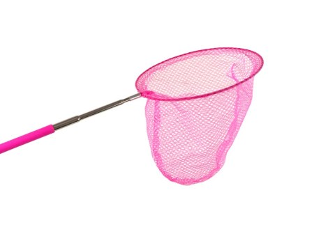 Siatka Na Motyle Owady Składana Teleskopowa 85 cm Różowa LEAN TOYS Siatka Na Motyle Owady Składana Teleskopowa 85 cm Różowa LEAN TOYS