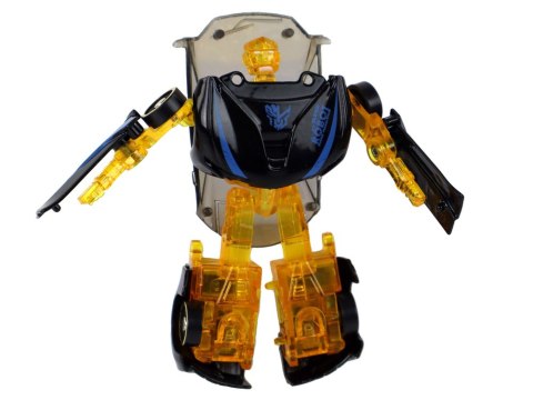Super Robot Samochód 2w1 Transformacja Skala 1:64 LEAN Toys Super Robot Samochód 2w1 Transformacja Skala 1:64 LEAN Toys