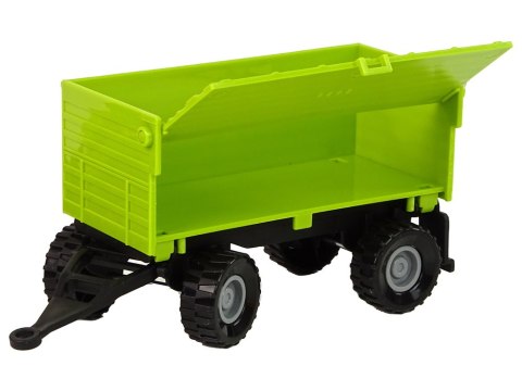 Traktor Rolniczy z Przyczepą Światłą Dźwięki Zielony LEAN Toys Traktor Rolniczy z Przyczepą Światłą Dźwięki Zielony LEAN Toys