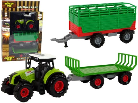 Traktor z Przyczepką Autko Farma LEAN Toys Traktor z Przyczepką Autko Farma LEAN Toys